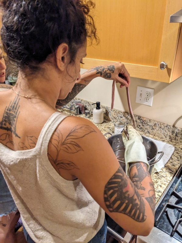 natural dye workshop in Seattle